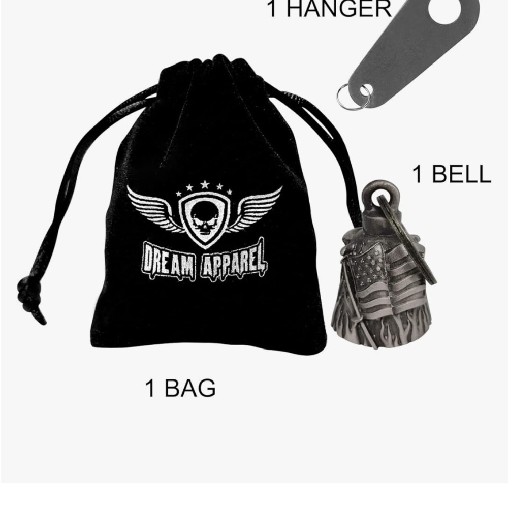 Motorcycle Bell with hanger